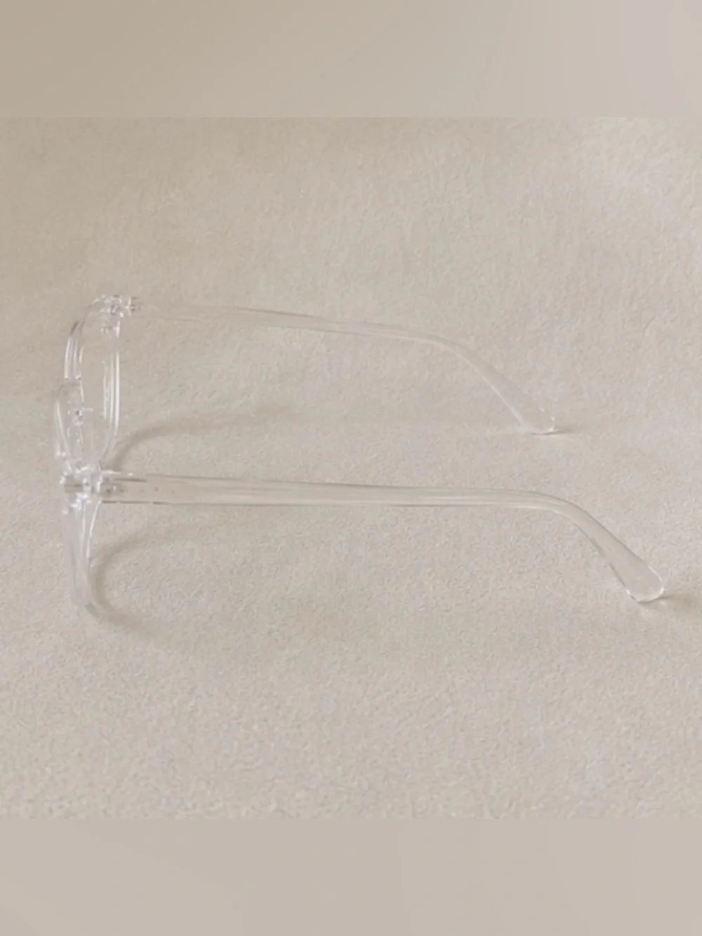 Clear Cat Eye Sunglasses Transparent Frame Women’s UV400 Small